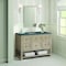 James Martin Vanities 48'' Single Vanity, Whitewashed Oak w/ 3 CM Parisien Bleu Quartz Top 330-V48-WWO-3PBL - alternate 6